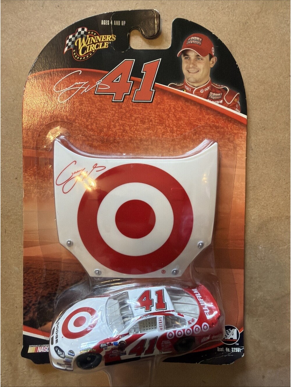 Target Casey Mears #41 Racecar 1:64 Dodge Winners Circle NASCAR 2004